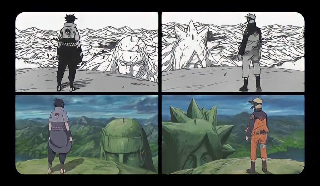Manga Vs Anime of Naruto by Animation Vibes