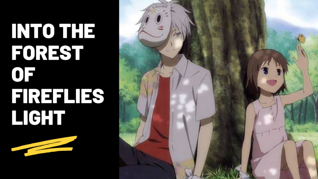 Into the forest of fireflies light Anime Movie in Hindi By Animation Vibes